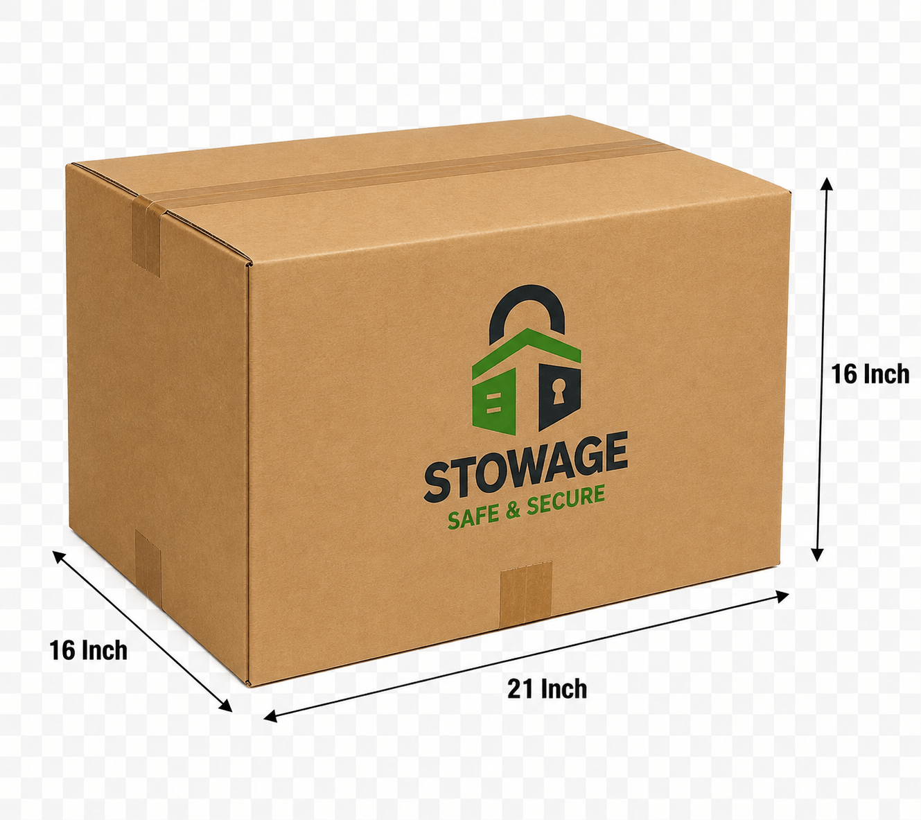 Stowage Carton Box 21x16x16